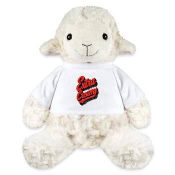Extra Creamy Retro Lettering - MiniFeet® Sheep Annika - white - Front