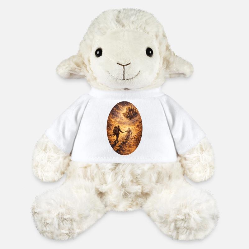 Flame Path to the Lost Keep - MiniFeet® Sheep Annika - white