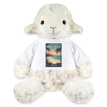 Experience Mediterranean Costa del Sol in Spain - MiniFeet® Sheep Annika - white - Front