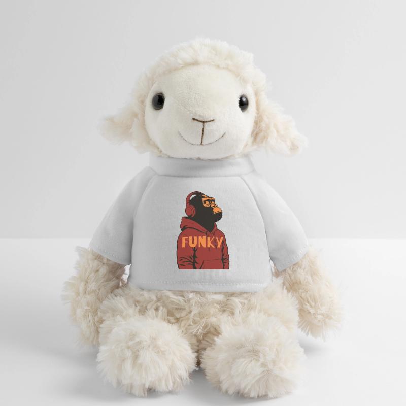 Sweat à capuche funky Gorilla design Mouton en peluche Annika MiniFeet®