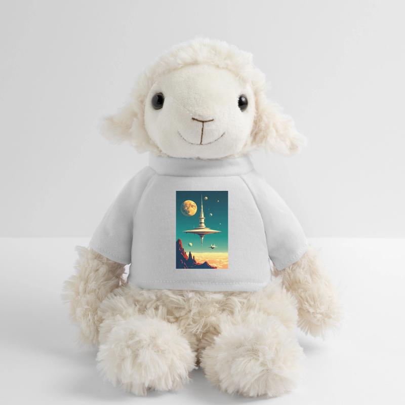 Cities Begin to Float Above the Clouds future MiniFeet® Sheep Annika