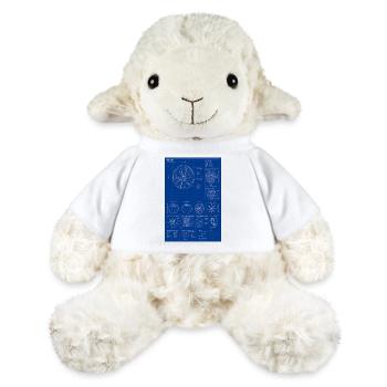 Tomato Blueprint Diagram - MiniFeet® Sheep Annika - white - Front