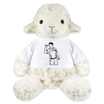 Darts - MiniFeet® Sheep Annika - white - Front