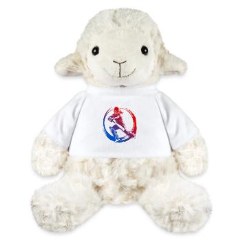 Cricket Silhouette Colorful - MiniFeet® Sheep Annika - white - Front