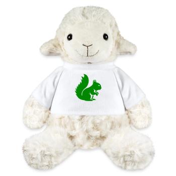 Écureuil Animal - Mouton en peluche Annika MiniFeet® - blanc - Devant