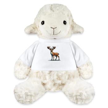 chevreuil - Mouton en peluche Annika MiniFeet® - blanc - Devant