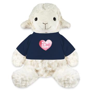 Valentine Geschenke / Will you be my valentine? - MiniFeet® Schaf Annika - French Navy - Vorne