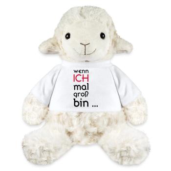 ...wenn ich mal groß bin... - MiniFeet® Schaf Annika - Weiß - Vorne