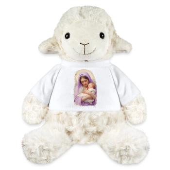 Madonna - Die Jungfrau Maria mit dem Jesuskind - MiniFeet® Schaf Annika - Weiß - Vorne