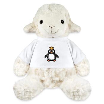 Pinguin Comic Krone - MiniFeet® Schaf Annika - Weiß - Vorne