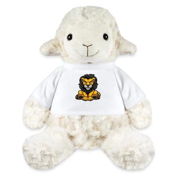 Bande dessinée du lion - Mouton en peluche Annika MiniFeet® - blanc - Devant