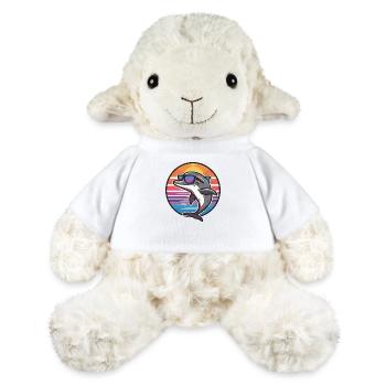 Delfin Cool Été - Mouton en peluche Annika MiniFeet® - blanc - Devant