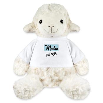 MEISTER. VIELEN DANK. DANKE, MEISTER. MEISTER. MEISTER-GESCHENK - MiniFeet® Schaf Annika - Weiß - Vorne