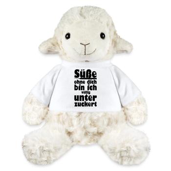 Süße - Völlig unterzuckert Liebe, Paare, Geschenk - MiniFeet® Schaf Annika - Weiß - Vorne