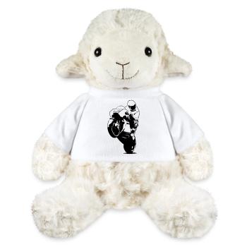 Moto-GP Racing - MiniFeet® Sheep Annika - white - Front