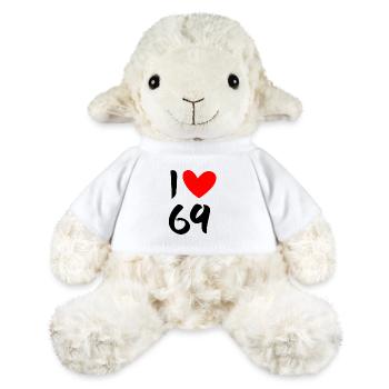 I love 69 - MiniFeet® Sheep Annika - white - Front