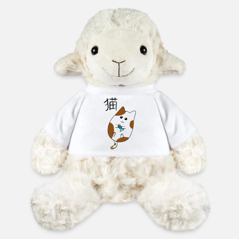 Kawaii-Katze - MiniFeet® Schaf Annika - Weiß