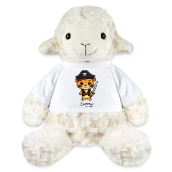 Pirate kitten with saber - MiniFeet® Sheep Annika - white - Front