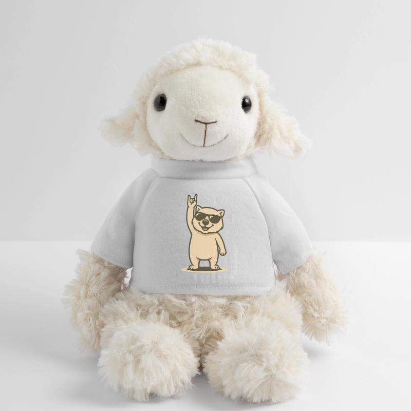 Wombat à bascule Mouton en peluche Annika MiniFeet®