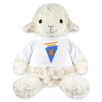 Franchement comtois - Mouton en peluche Annika MiniFeet® - blanc - Devant