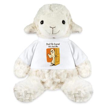Hab keine Angst, es gibt nur mich, Ghost, Halloween - MiniFeet® Schaf Annika - Weiß - Vorne