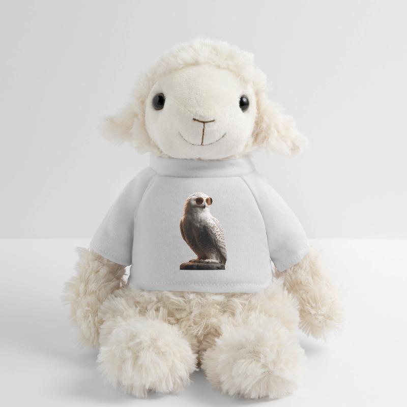 Schneeeule Weiße Eule Kauz Uhu Owl Schnee Eulen MiniFeet® Schaf Annika