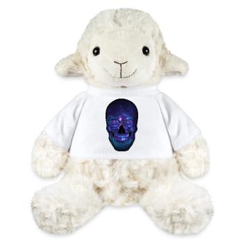 Galaktischer Totenkopf Nebula - MiniFeet® Schaf Annika - Weiß - Vorne