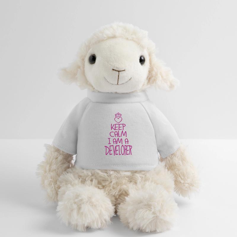 Keep Calm Softwareentwickler cool Geschenk MiniFeet® Schaf Annika