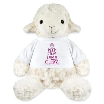 Restez calme Clerk - Mouton en peluche Annika MiniFeet® - blanc - Devant