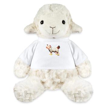 Truie laitière en ponte - Mouton en peluche Annika MiniFeet® - blanc - Devant
