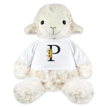 P Monogram Sunflowers - MiniFeet® Sheep Annika - white - Front