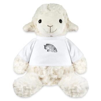 Elegant Vintage Spotted Grouper - MiniFeet® Sheep Annika - white - Front