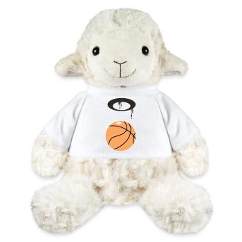 Basket-ball - Mouton en peluche Annika MiniFeet® - blanc - Devant