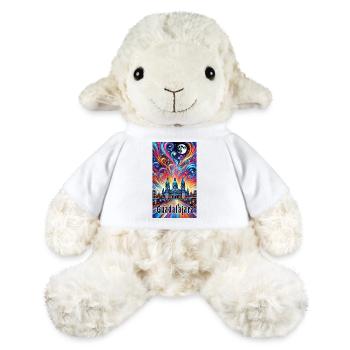 Guadalajara Mexico colorful design - MiniFeet® Sheep Annika - white - Front