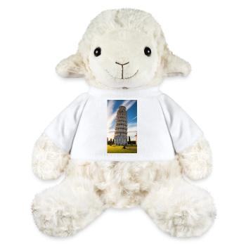 Der Schiefe Turm von Pisa - MiniFeet® Schaf Annika - Weiß - Vorne