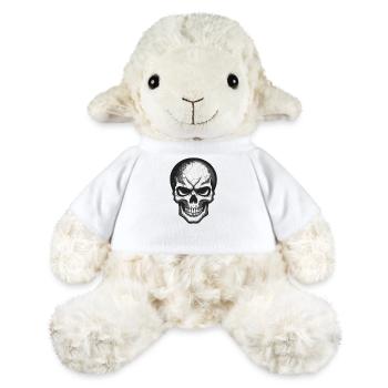 Rockmusik Totenkopf - MiniFeet® Schaf Annika - Weiß - Vorne