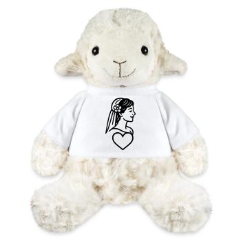 Die Braut - MiniFeet® Schaf Annika - Weiß - Vorne