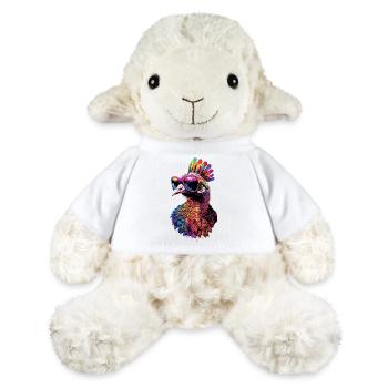 Dinde Poules Oiseaux Dinde - Mouton en peluche Annika MiniFeet® - blanc - Devant