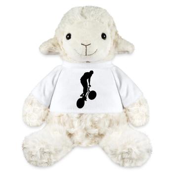 Vélo BMX - Mouton en peluche Annika MiniFeet® - blanc - Devant