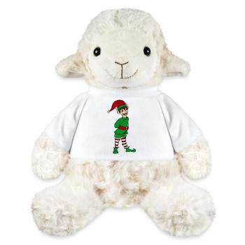 Weihnachtself - MiniFeet® Schaf Annika - Weiß - Vorne