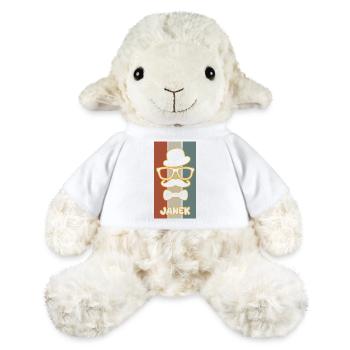 Janek comme prénom - Mouton en peluche Annika MiniFeet® - blanc - Devant