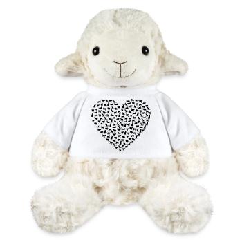 Chat - Mouton en peluche Annika MiniFeet® - blanc - Devant