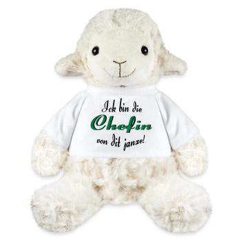 Chefin von dit janze - MiniFeet® Schaf Annika - Weiß - Vorne