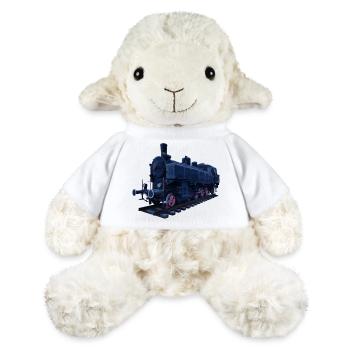 Locomotive à vapeur - Mouton en peluche Annika MiniFeet® - blanc - Devant