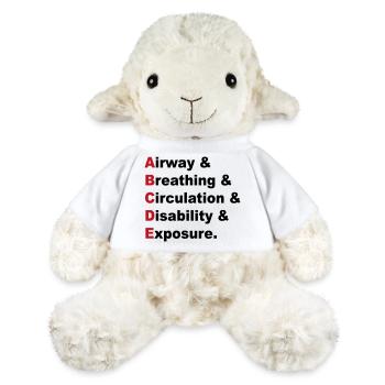 ABCDE Rule - MiniFeet® Sheep Annika - white - Front