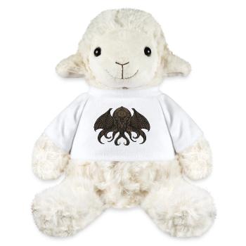 Cthulhu II Bronze - Mouton en peluche Annika MiniFeet® - blanc - Devant