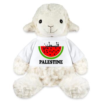 Pastèque de Palestine فلسطين - Mouton en peluche Annika MiniFeet® - blanc - Devant