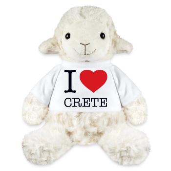 I LOVE CRETE Kreta - MiniFeet® Schaf Annika - Weiß - Vorne