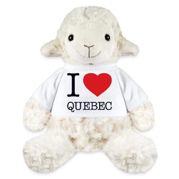 I LOVE QUEBEC - MiniFeet® Schaf Annika - Weiß - Vorne