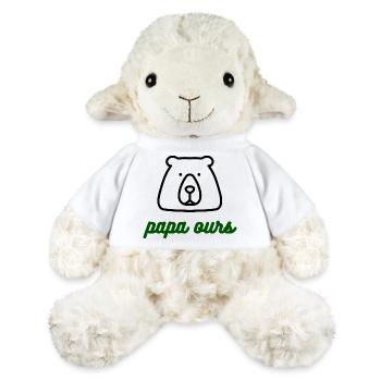 Daddy-Bear-Logo - MiniFeet® Sheep Annika - white - Front
